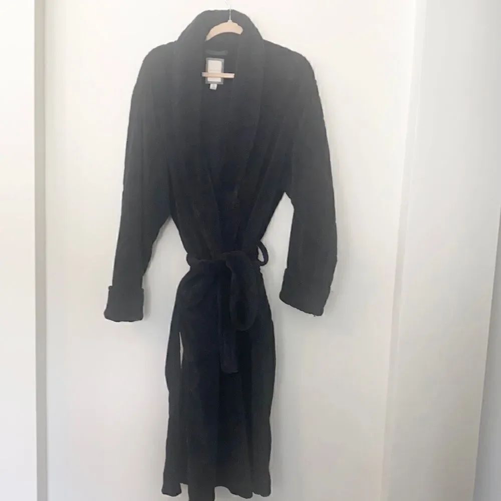Daniel Buchler Mens Plush Soft Robe M/L